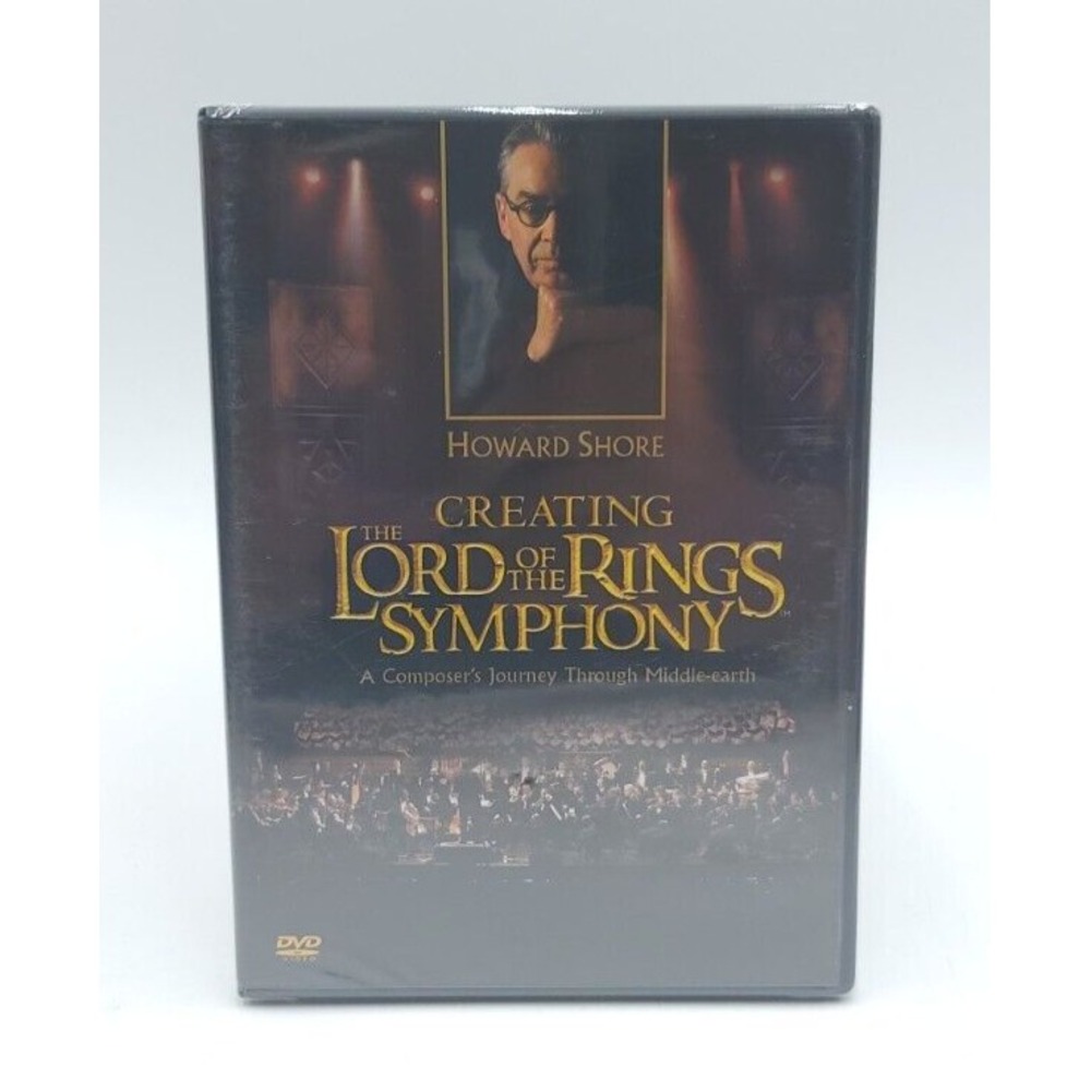 Howard Shore Creating The Lord of the Rings Symphony DVD 2004 New Sealed